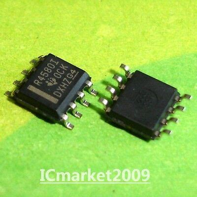 RC4580 DUAL AUDIO OPERATIONAL AMPLIFIER