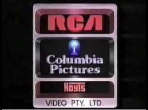 RCA Columbia PICTURES HOYTS VIDEO PTY LTD - YouTube