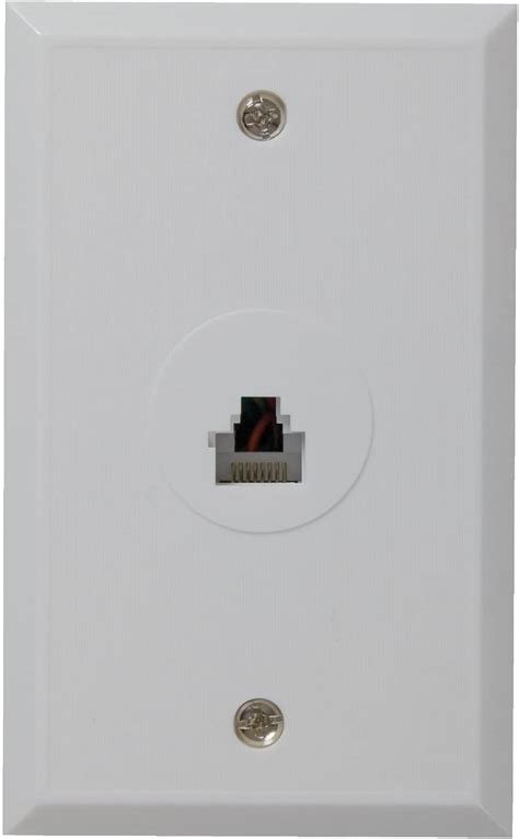 RCA RJ45 Wall Plate - White (TPH552R) - amazon.com