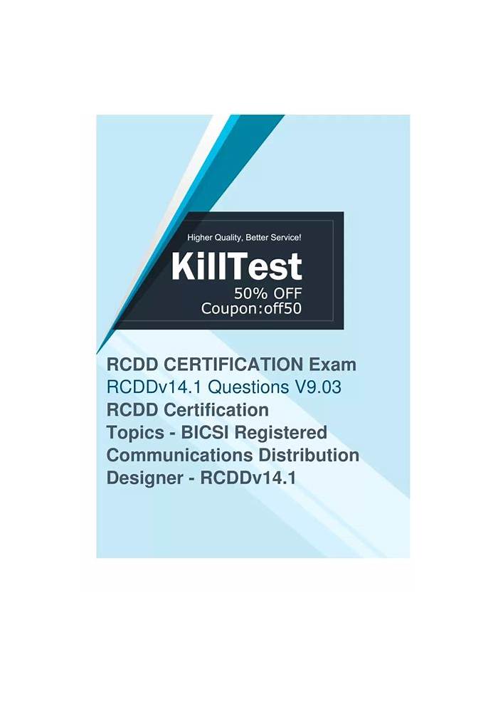 New RCDDv14.1 Test Discount