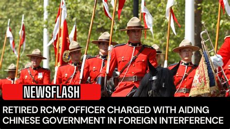 RCMP officer charged with foreign interference