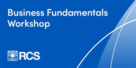 RCS Business Fundamentals Workshop - Brisbane QLD