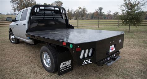 RD Steel Flat Deck Body - CM Truck Beds