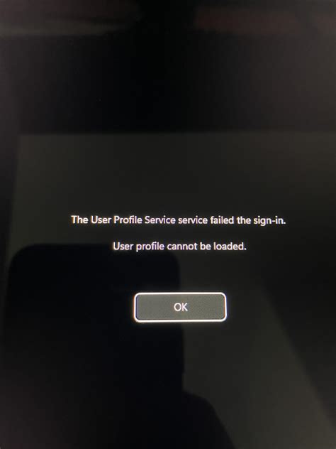 RDS Issue - The User Profile Service service failed the sign-in.