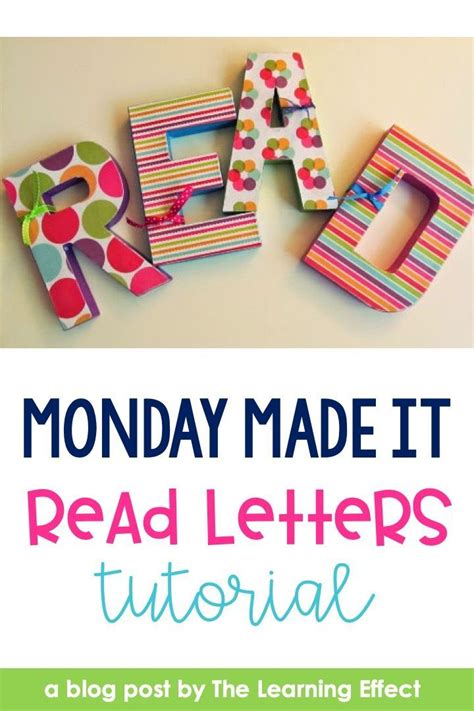 READ Letters Tutorial for Your Classroom Library