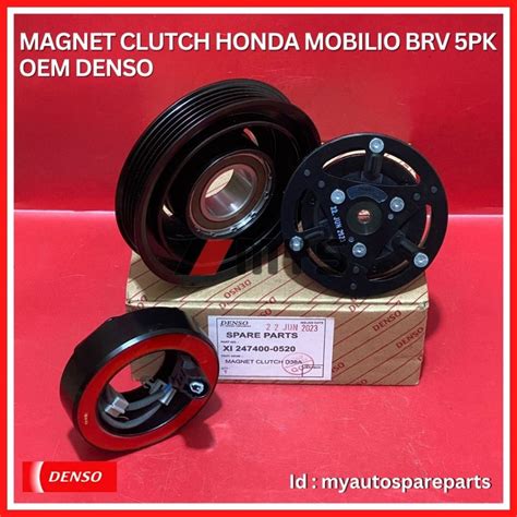 ready MAGNET CLUTCH AC Mobil Honda Mobilio BRV OEM DENSO - raincitystudios.com