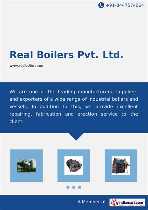 REAL BOILERS PRIVATE LIMITED - Company Profile, Directors, …