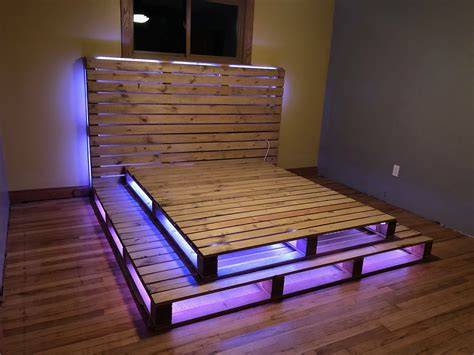 Reclaimed Pallet Bed - raincitystudios.com