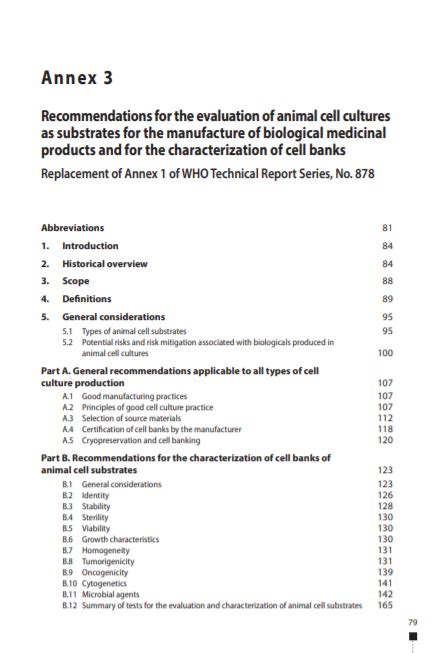 Recommendations for the evaluation of animal cell cultures as ... - muktibox.com