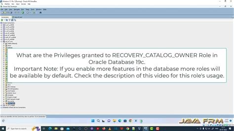 RECOVERY_CATALOG_OWNER - Oracle Forum