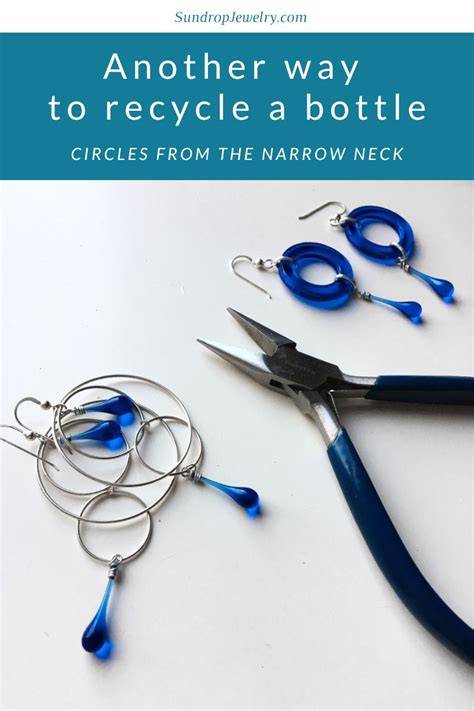 Recycle Glass Jewelry - Etsy - raincitystudios.com
