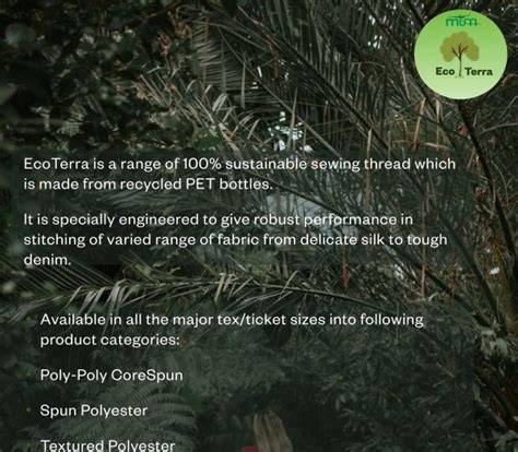 Recycle Thread (ECO TERRA) - Muscat Thread Mill - raincitystudios.com
