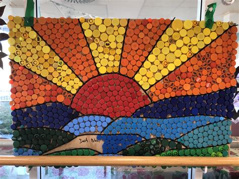 Recycled Bottle Art | Handmade Charlotte - raincitystudios.com