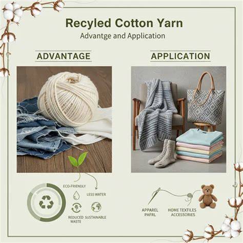 Recycled Cotton Yarn: Advantage and Application - raincitystudios.com