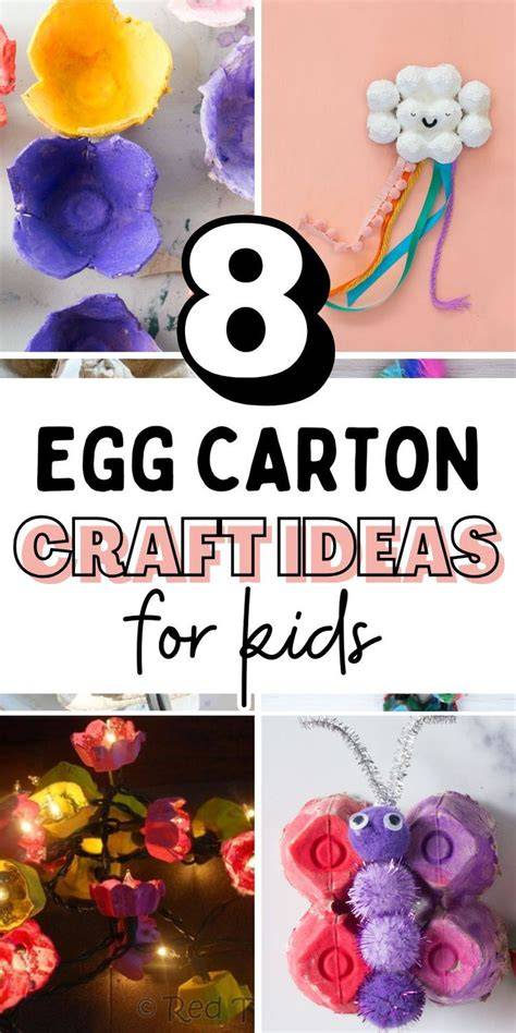 Recycled Egg Carton Craft Ideas - Kids Art & Craft - raincitystudios.com