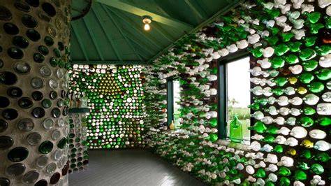 Recycled Glass Bottle Construction: Sustainable Building Insights - raincitystudios.com