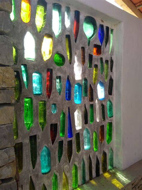 Recycled Glass Bottle Walls: Sustainable Design Innovations - raincitystudios.com