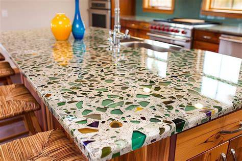 Recycled Glass Countertops | Curava - raincitystudios.com