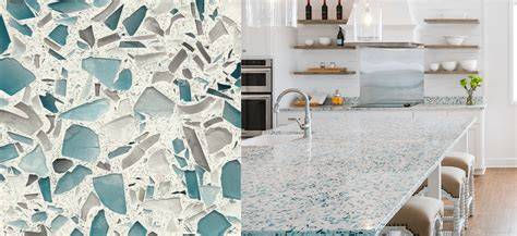 Recycled Glass Countertops Cost Compared to Quartz - raincitystudios.com
