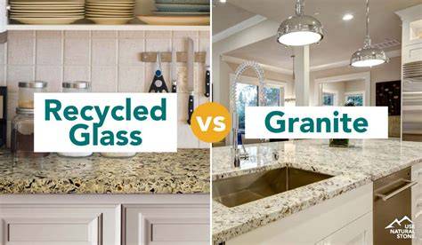 Recycled Glass Countertops Vs Granite | Angi - raincitystudios.com