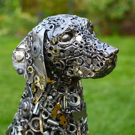 Recycled Metal Art In Art Sculptures for sale | eBay - raincitystudios.com