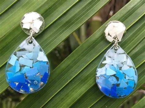 Recycled Ocean Trash Jewelry - Etsy - raincitystudios.com