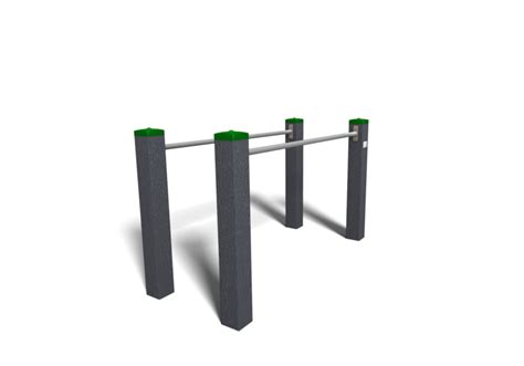 Recycled Plastic Parallel Bars | Playground Equipment - raincitystudios.com