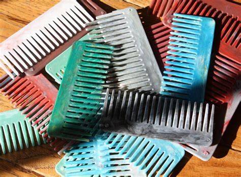 Recycled Plastic Wide Tooth Combs - Etsy - raincitystudios.com