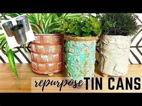 Recycling Tin Cans To Planters - The Mini Smallholder - raincitystudios.com