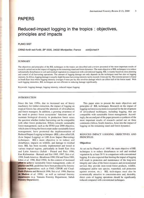 Reduced-impact logging in the tropics : objectives, principles and … - raincitystudios.com