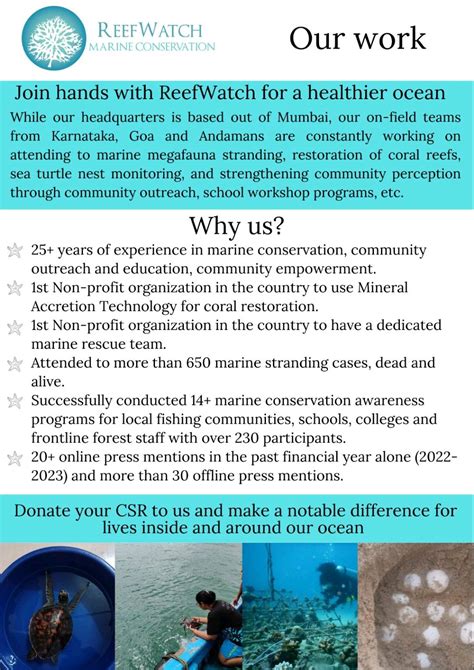 ReefWatch Marine Conservation’s Post - raincitystudios.com