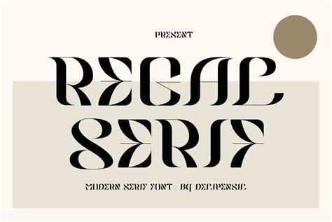 Regal Serif Elegant Modern Display Typeface - Font Bundles - muktibox.com