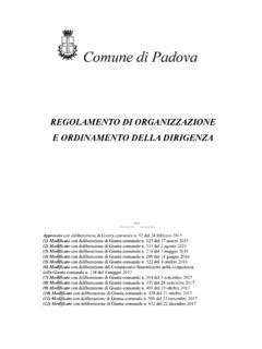 REGOLAMENTO DI ORGANIZZAZIONE - Bavisela