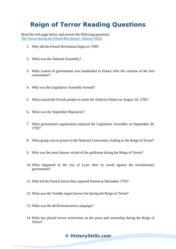 Reign of Terror Questions AP.docx - Course Hero - wintechmobiles.com