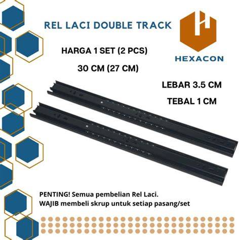 Rel Laci Double Track 40 cm di HEXACON - raincitystudios.com