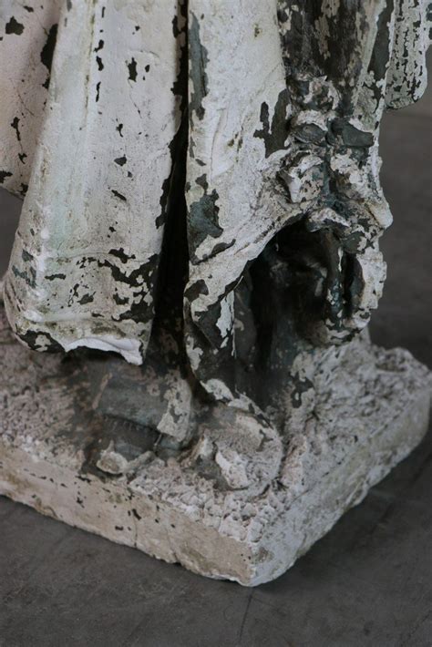 Religious Plaster Statue With Missing Pieces - Repair and Restoration ... - muktibox.com