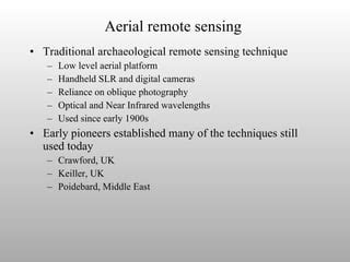 Remote Sensing Applications in Archaeological Site Detection ... - wintechmobiles.com