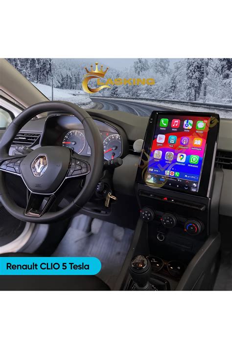 RENAULT CLİO 5 Tesla Ekran Android Multimedya CARPLAY .
