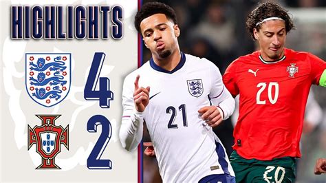 Report: England MU21s 4-2 Portugal - England Football - raincitystudios.com