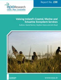 Report o. 239 Valuing Ireland’s Coastal, Marine and Estuarine Ecosystem ... - raincitystudios.com