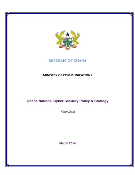 REPUBLIC OF GHANA MINISTRY OF COMMUNICATIONS - wintechmobiles.com