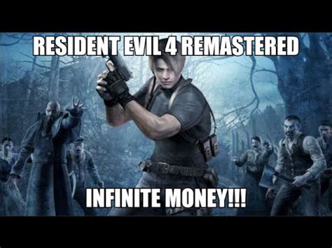 RESIDENT EVIL 4 Remastered INFINITE MONEY GLITCH!