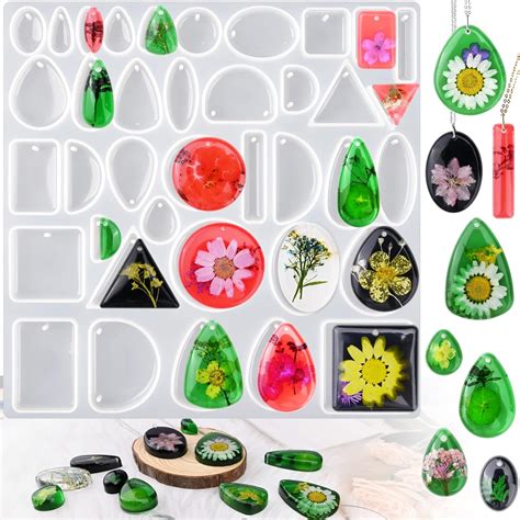 Resin Jewelry Molds - Silicone Molds for Epoxy Resin, … - muktibox.com