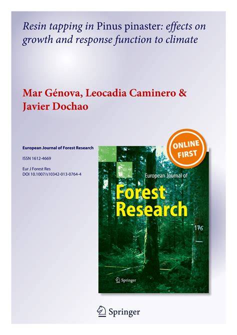 Resin tapping in Pinus pinaster: effects on growth and response ... - raincitystudios.com