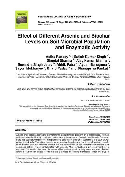 Responses of enzymatic activity and microbial communities to biochar ... - raincitystudios.com