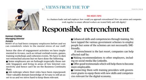 Responsible retrenchment - Ministry of Manpower - coolestguyplanet.net