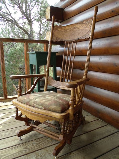 Restoration: 1878 Platform Glider Rocking Chair - muktibox.com