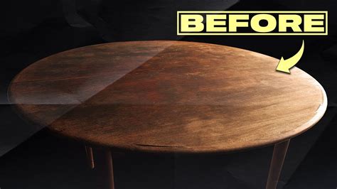 Restoring a Mid Century Modern Dining Table | Cinematic Furniture ... - muktibox.com