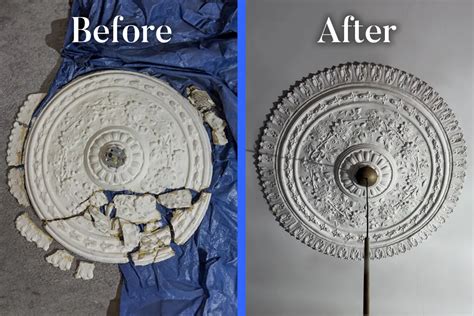 Restoring Victorian Ceiling Rose - muktibox.com