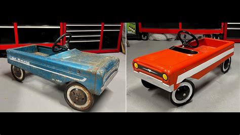 Restoring Vintage Pedal Car - muktibox.com
